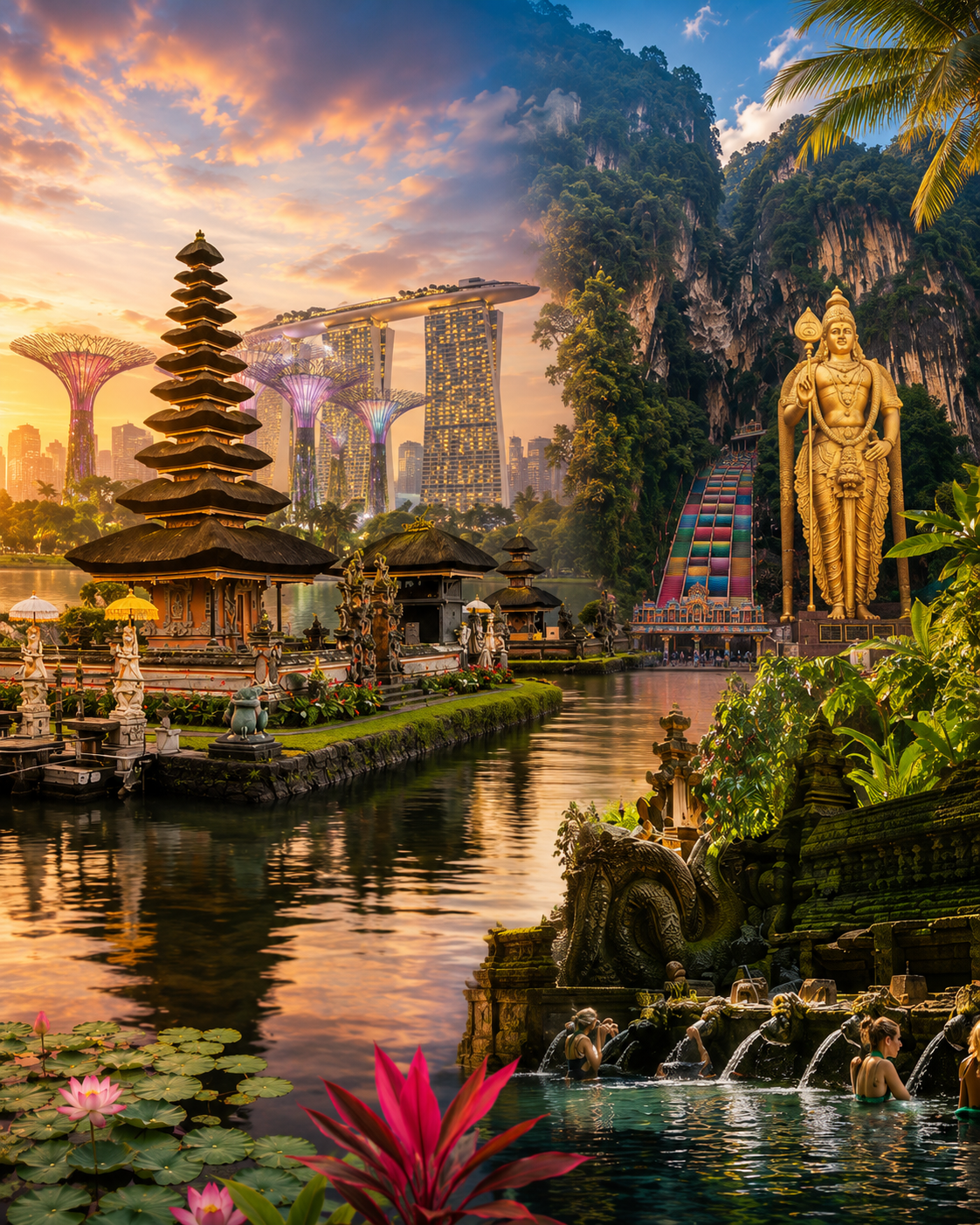 BALI, SINGAPUR Y MALASIA