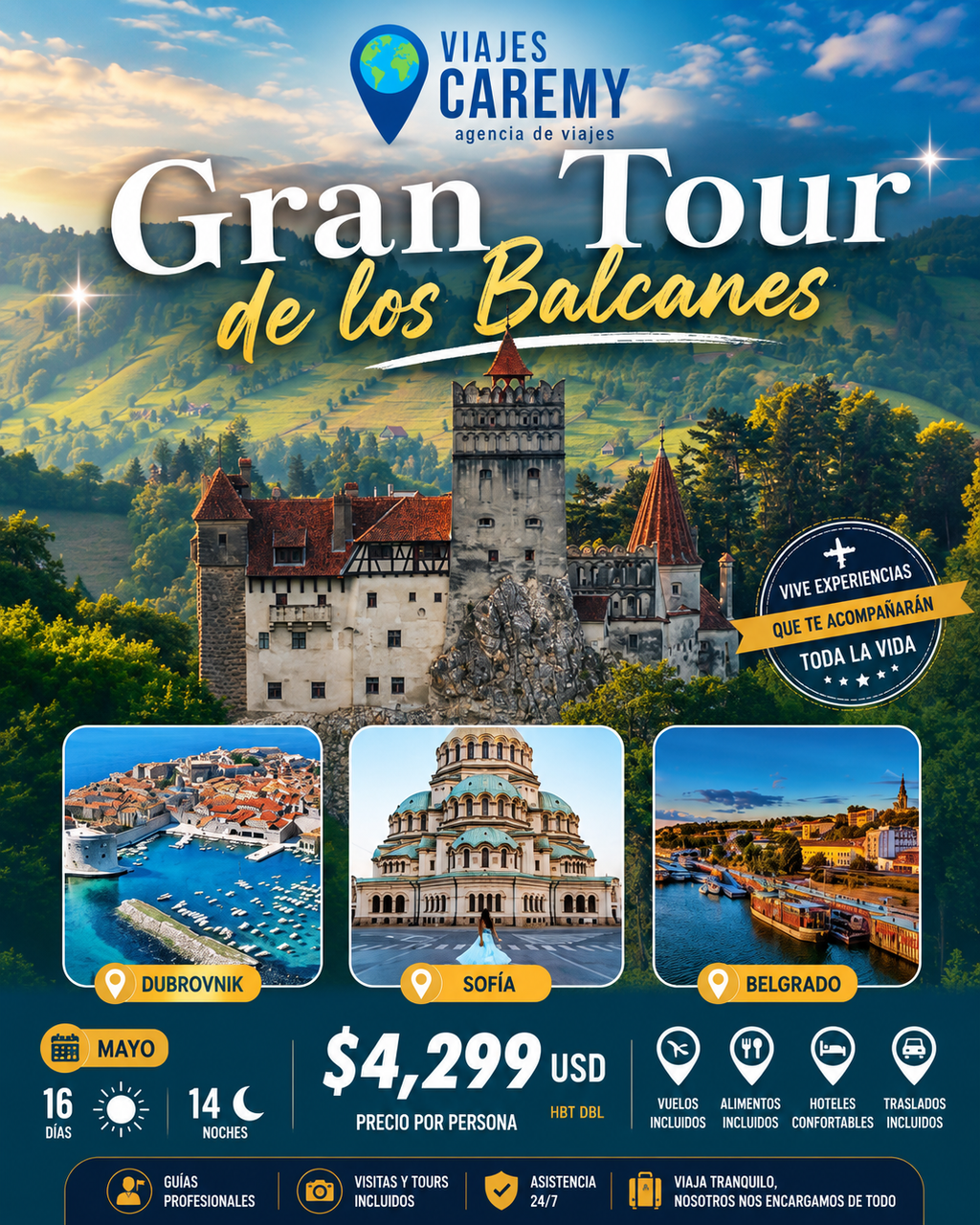 GRAN TOUR DE LOS BALCANES