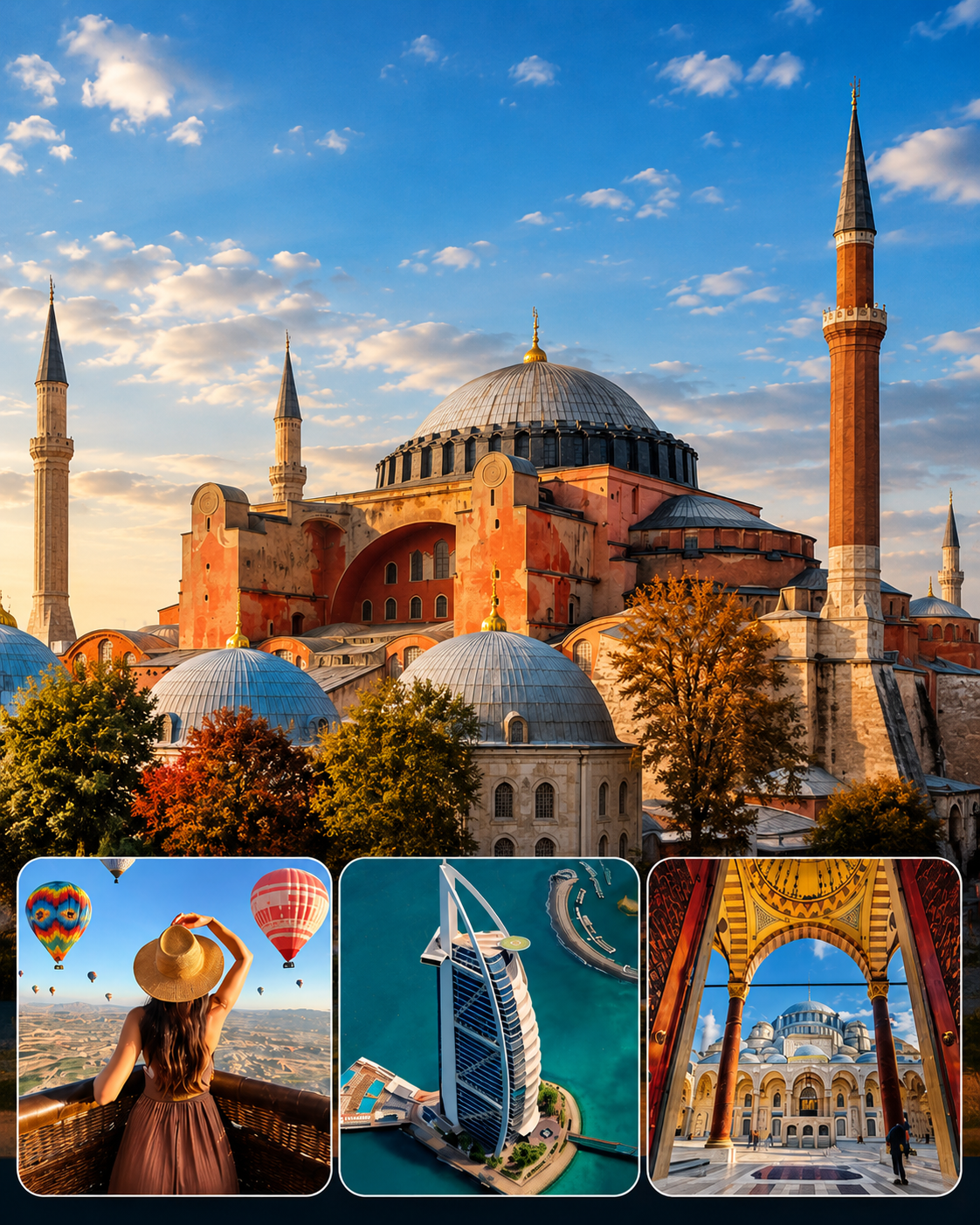 TURQUÍA AL COMPLETO con Dubai de regalo