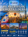 TURQUÍA, GRECIA Y EMIRATOS ÁRABES.