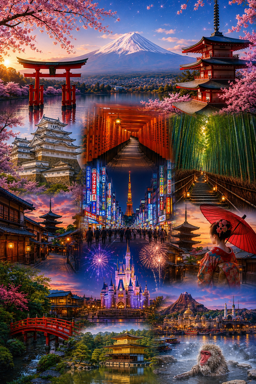 JAPÓN AL COMPLETO con Disney de regalo